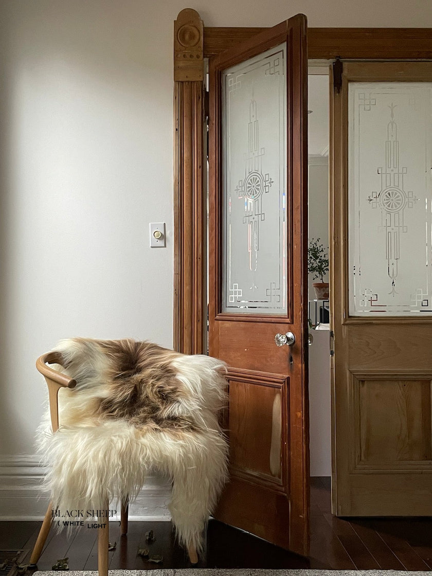 Brown Spotted Icelandic Sheepskin | Random