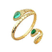 Spring Type Snake Bone Bracelet Ring Suit