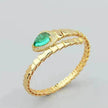 Spring Type Snake Bone Bracelet Ring Suit