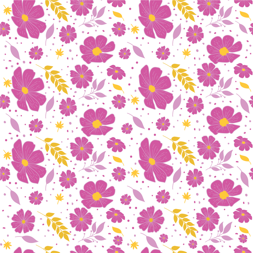 Pink Cosmos Adhesive Vinyl