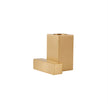 Square Candleholder - Solid Brass - Brushed Brass