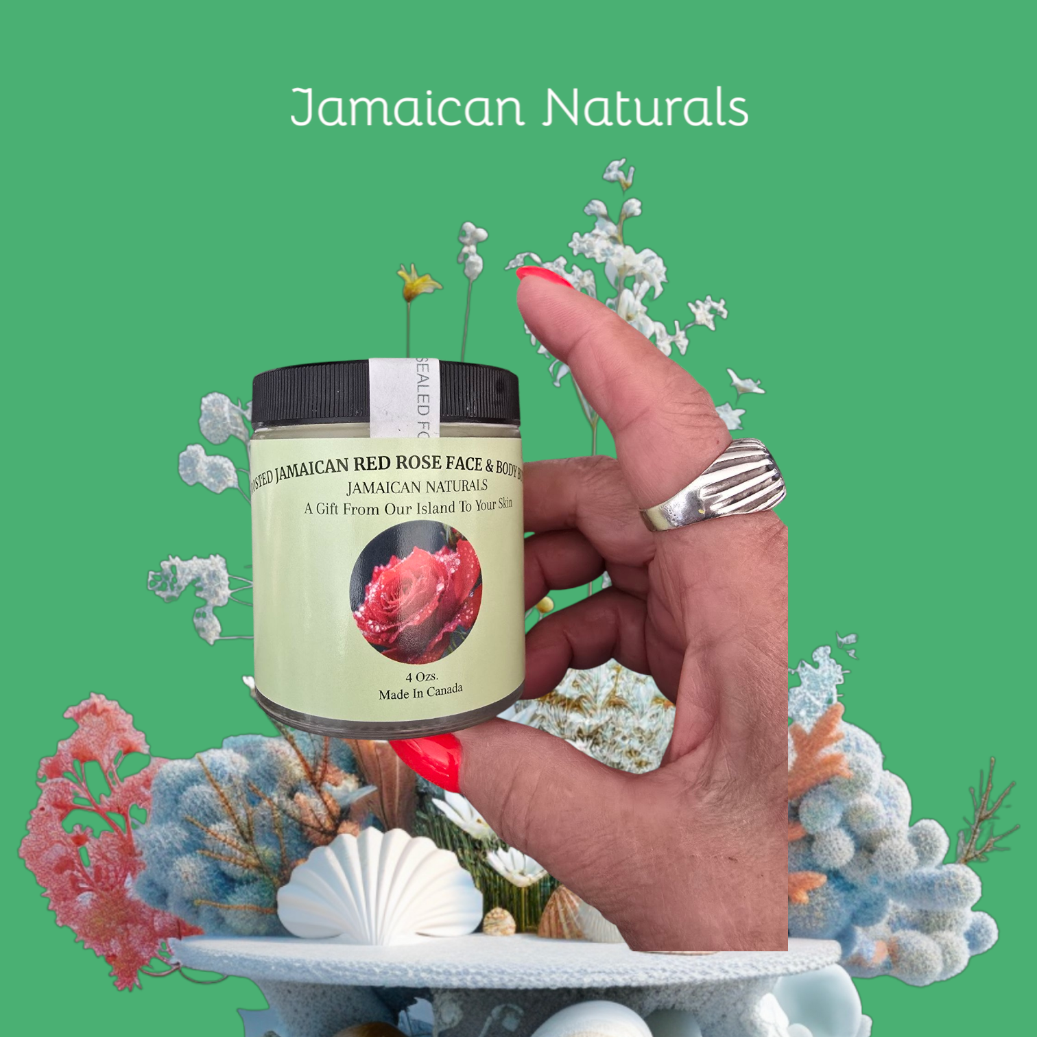 Frosted Red Rose Face & Body Butter