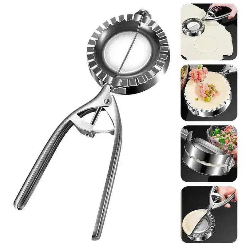 Stainless Dumpling Mold: Home Kitchen Press Gadget