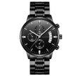 Stainless Steel Business Waterproof Quartz Watch for Men