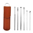 Stainless Steel Ear Pick Double-head Spiral Ear Pick