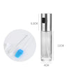Olive Oil Sprayer Bottle, 304 Stainless Steel and Borosilicate Glass, Fine Mist, Air Fryer and BBQ