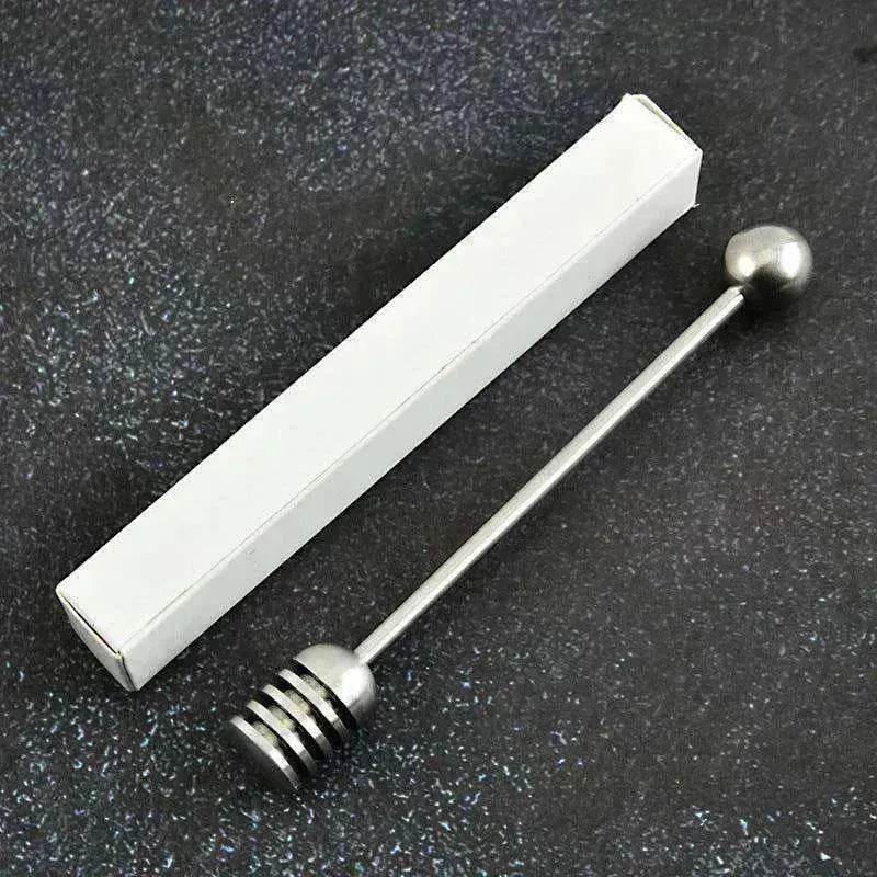 Stainless Steel Honey Spoon Long-handled Stirring Rod Supplies
