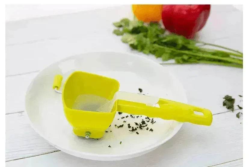 Stainless Steel Vegetable Cutter & Vanilla Shredder