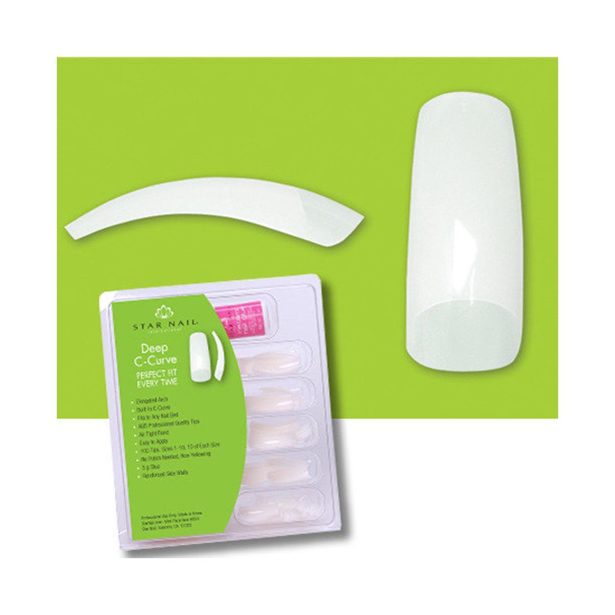 Star Nail - Deep Curve 100 Tips