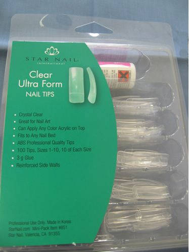 Star Nail - Ultra Form Clear 100 pointes