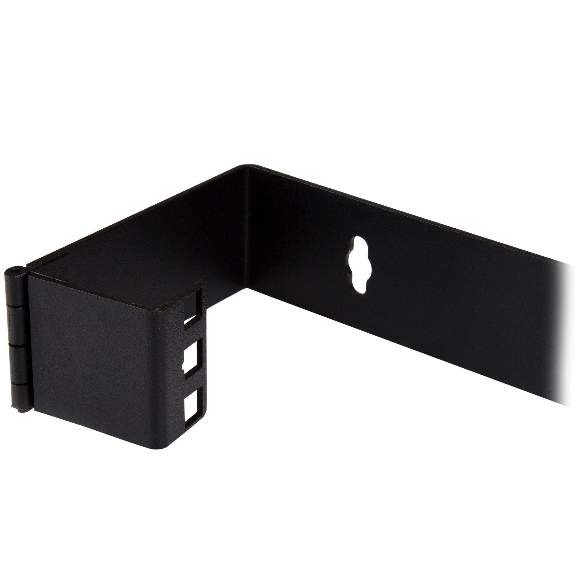 StarTech - 1U Hinged Wall Mount Patch Panel Bracket
