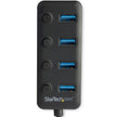 StarTech - 4 Port USB 30 Hub - USB-A to 4x USB 30