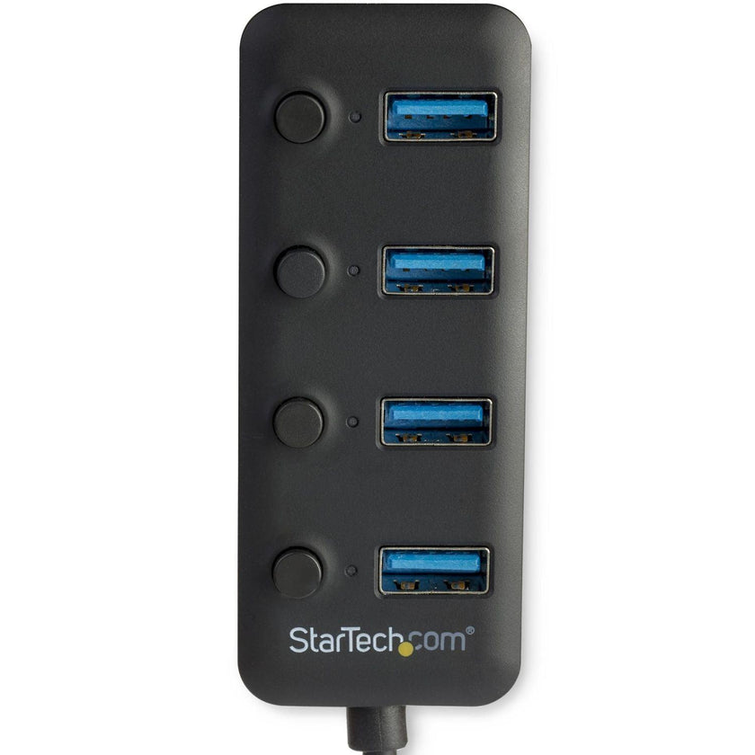 StarTech - 4 Port USB 30 Hub - USB-A to 4x USB 30