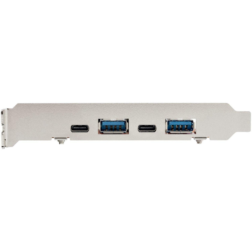 StarTech - 4-Port USB PCIe Card - 10Gbps USB PCI Express Expansion Card with 2 Controllers