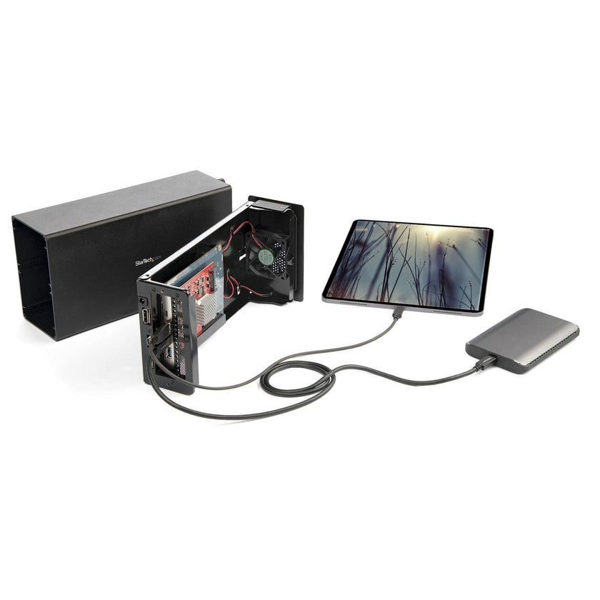 StarTech - 4-Port USB PCIe Card - 10Gbps USB PCI Express Expansion Card with 2 Controllers