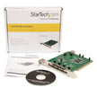 StarTech - Adapter Card 7 Port PCI USB Add 7 USB 20 Ports