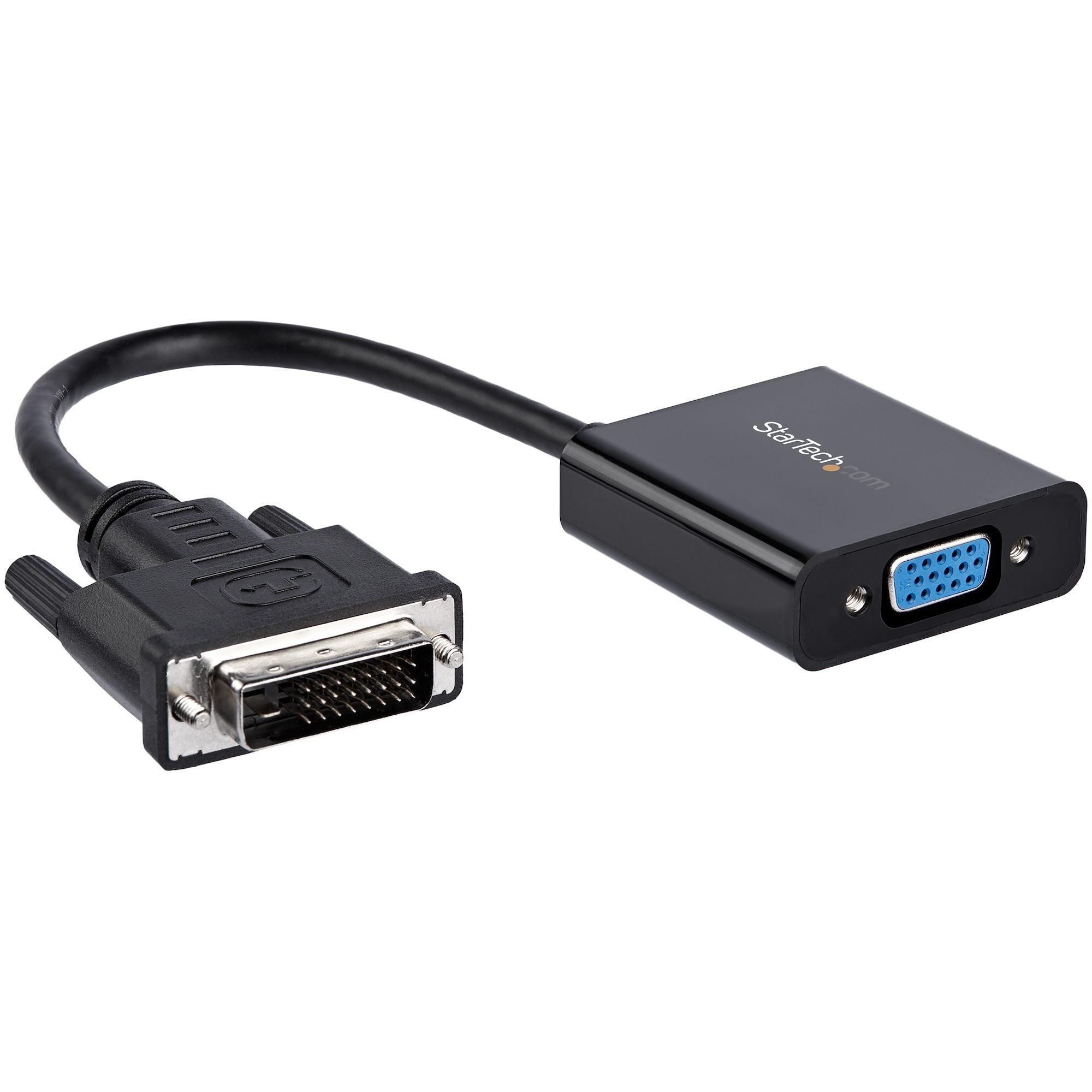 StarTech - Adapter DVI - D Male to VGA Female 1080p - Black