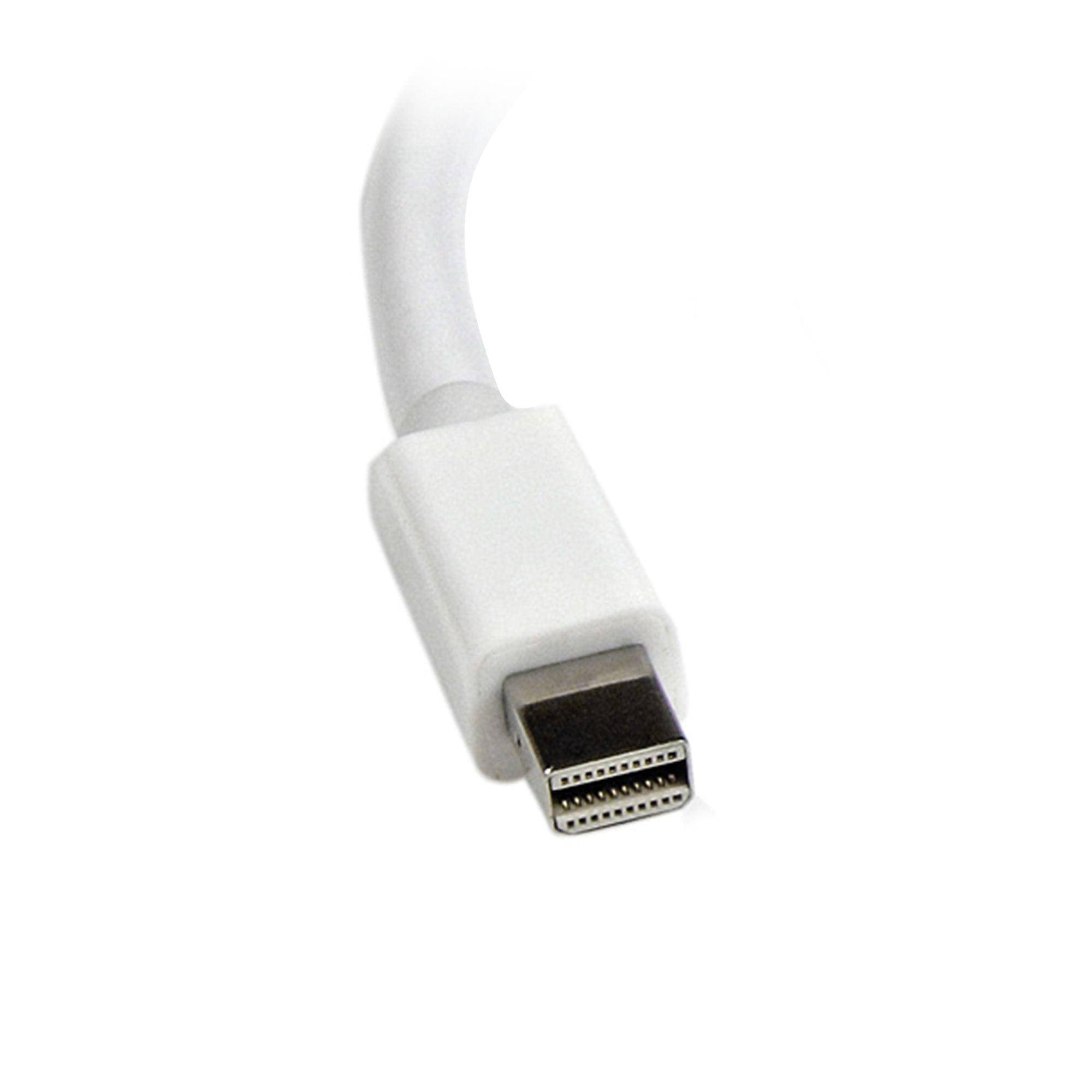 StarTech - Adapter Mini Display Port Male to VGA Female - 1080p - White