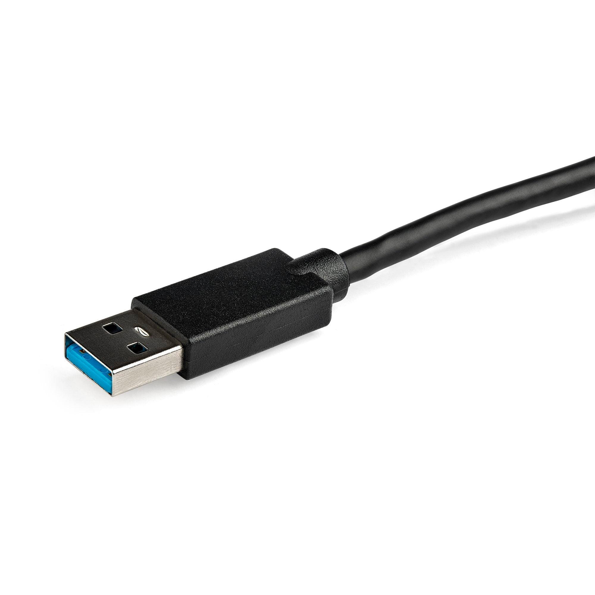 StarTech - Adapter USB-A 30 to Dual HDMI PC - Black