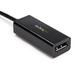 StarTech - Adapter USB C Male to DisplayPort Female- Black (CDP2DP14B)