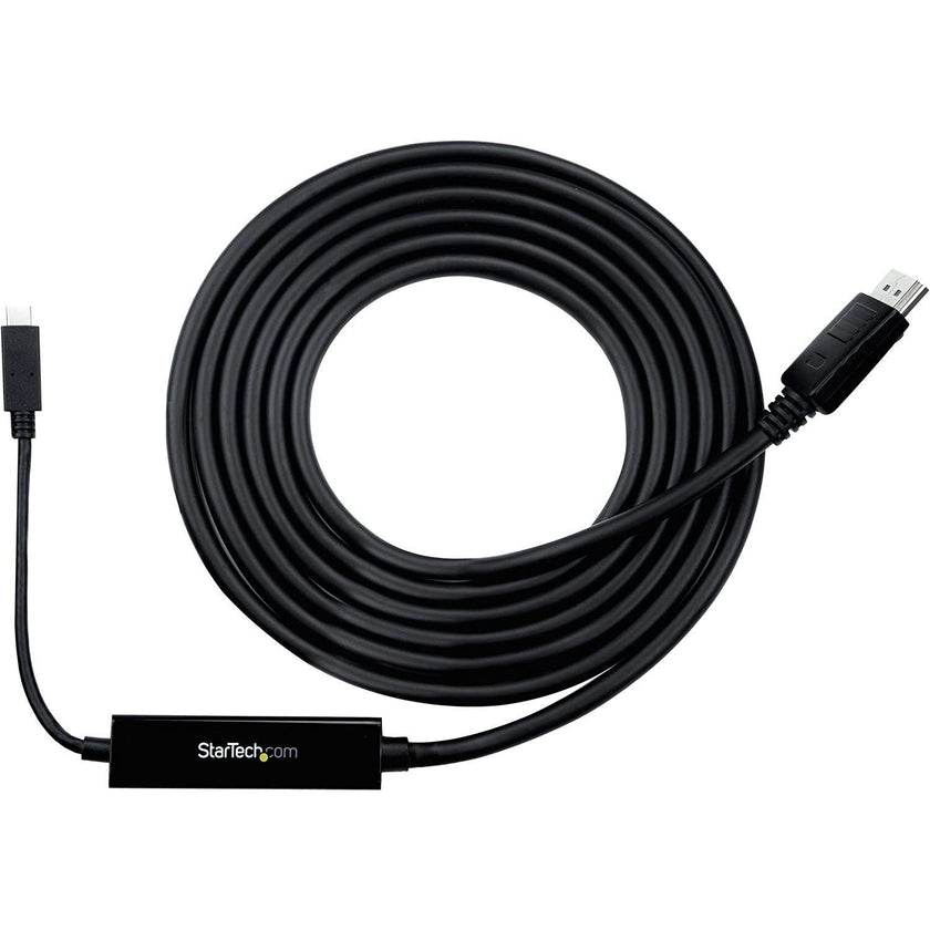 StarTech - Adapter USB-C Male to DisplayPort Male 98ft - Black