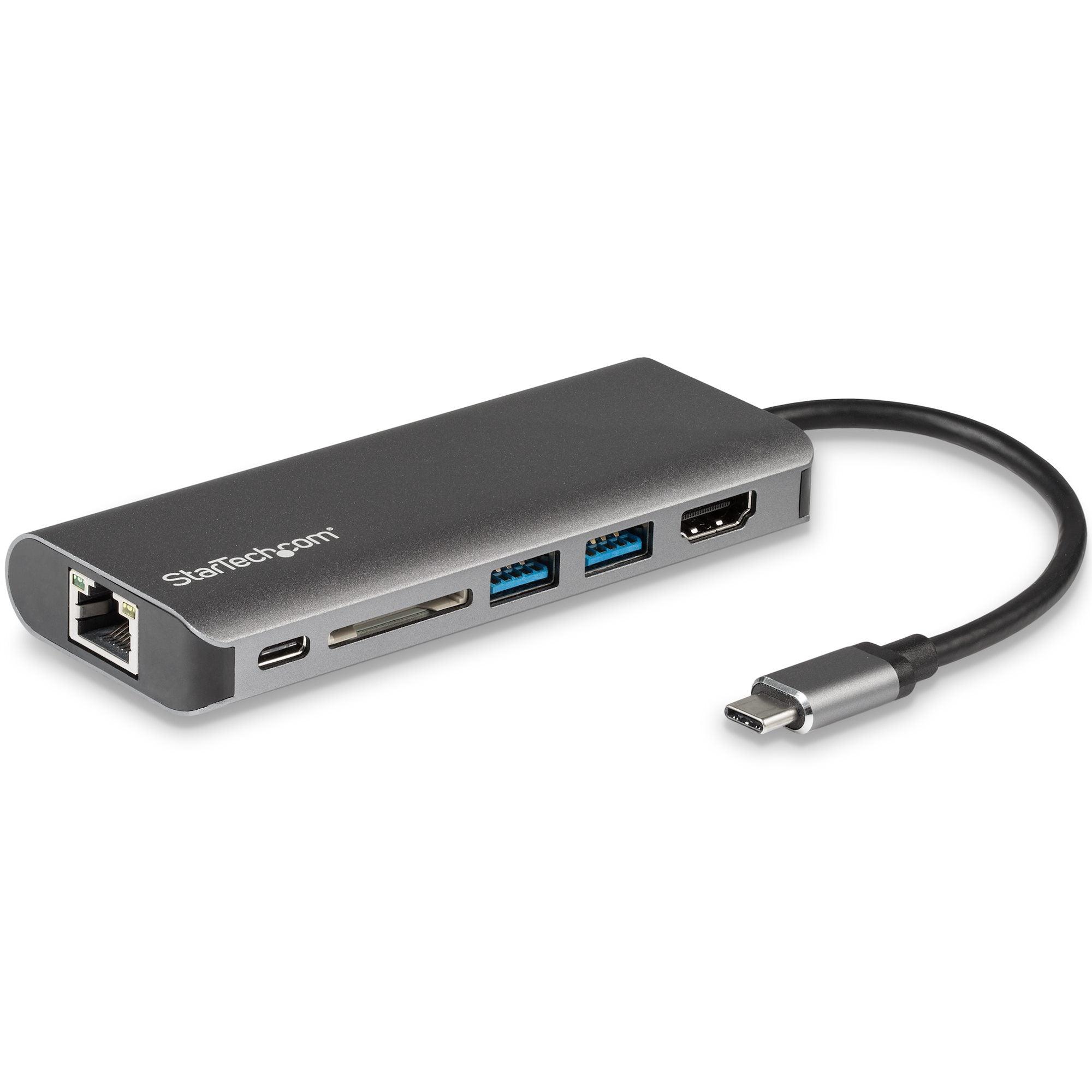 StarTech - Adapter USB-C Multiport 6-in-1 - Silver