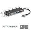 StarTech - Adapter USB-C Multiport 6-in-1 - Silver