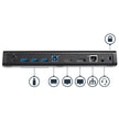 StarTech - Docking Station Dual Monitor USB-A 30 HDMI & 4K - Black