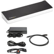 StarTech - Docking Station Triple Monitor USB-C HDMI & 4K DisplayPort - 60w Power Delivery-Piece/Mac/Chrome - Black