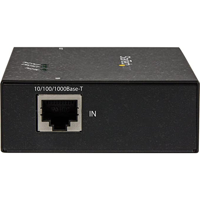 StarTech - Network 1 - Port Gigabit PoE+ Extender 330 - Black (POEEXT1GAT)