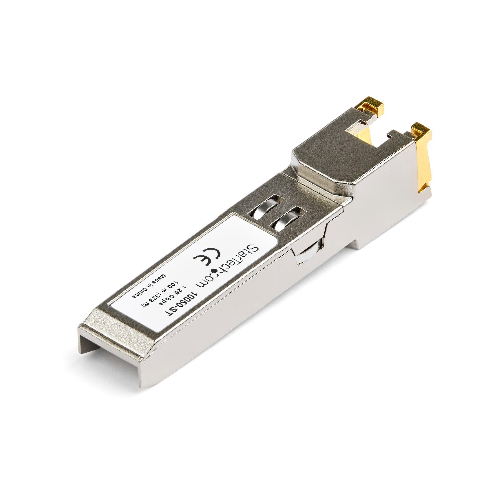 StarTech - Network 10050 Compatible SFP Module - 1000BASE - T - SFP to RJ45 1GE Gigabit Ethernet SFP