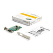 StarTech - Network Serial Adapter Card - 1 - port PCI Express RS232 PCIe to Serial DB9 - 16950 UART - Low Profile