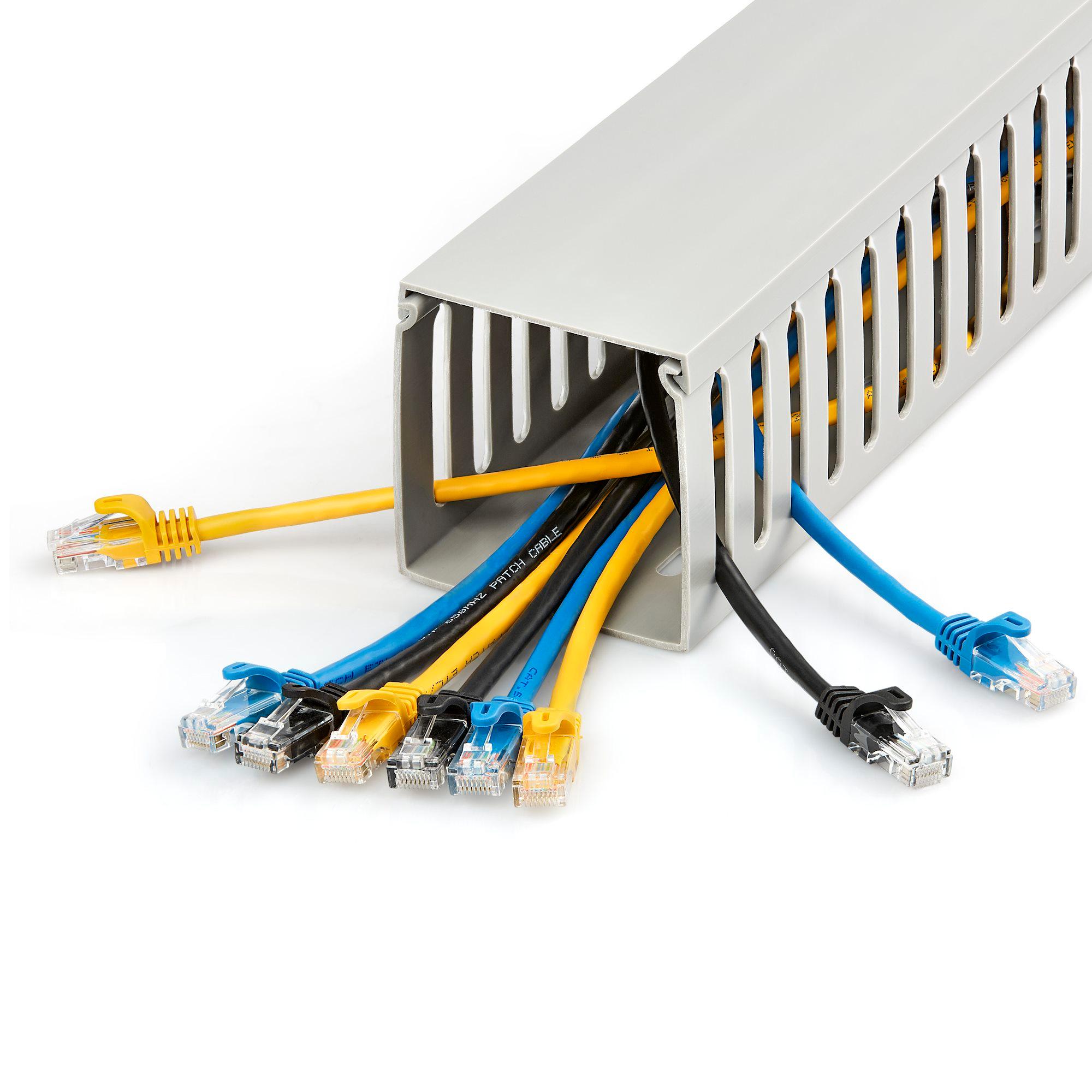 StarTech - Open Slot Cable Management Raceway with Cover - (CBMWD7575)