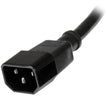 StarTech - Power Cord Heavy Duty Extension 3ft 15A 125V - 14AWG - Black (PXT100143)
