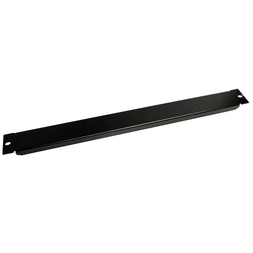 StarTech - Server 1U Rack Blank Panel for 19in Server Racks and Cabinets - Black