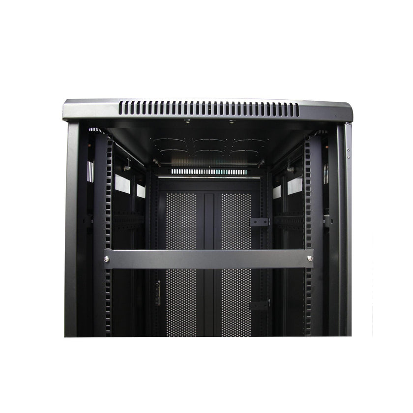 StarTech - Server 1U Rack Blank Panel for 19in Server Racks and Cabinets - Black