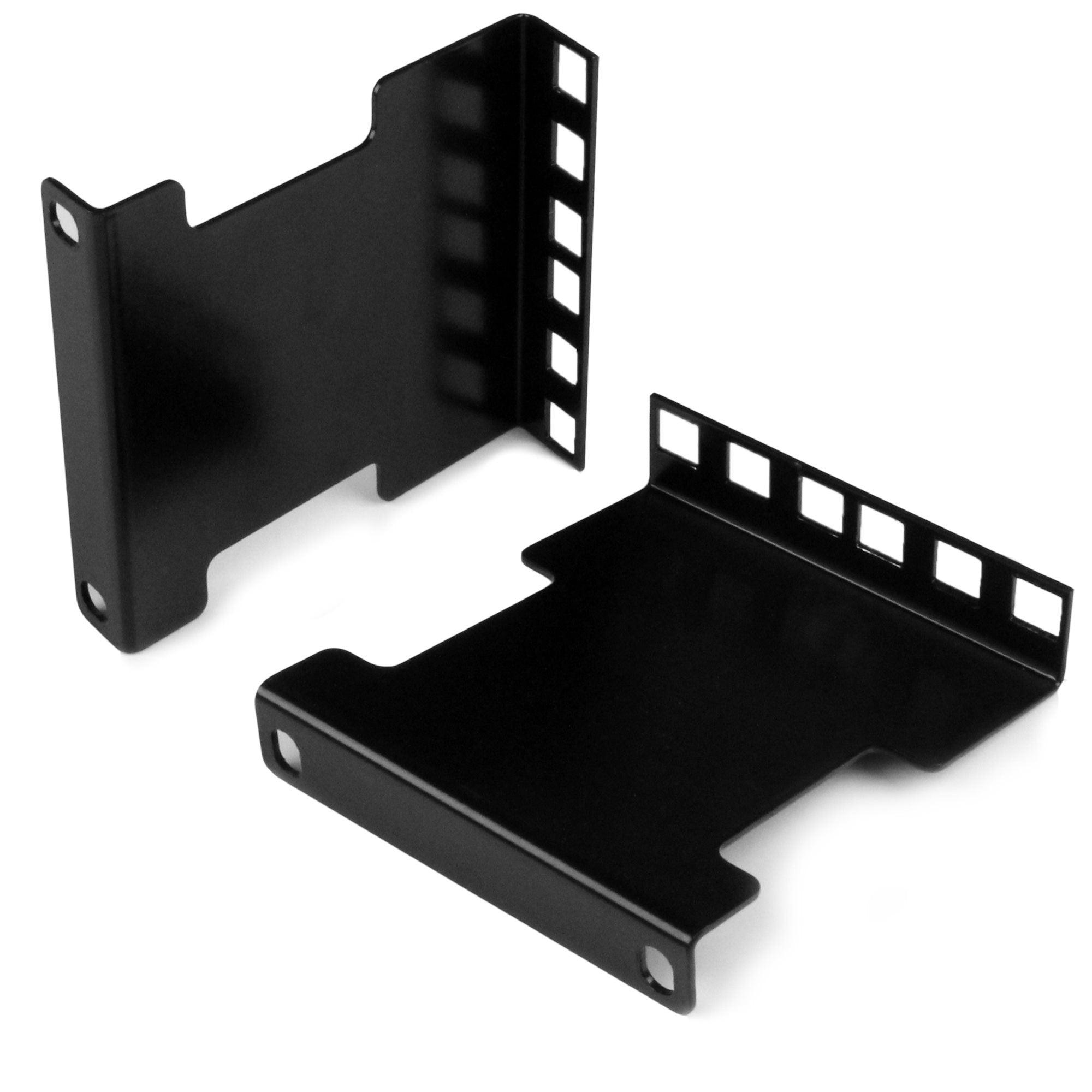 StarTech - Server 2U Server Rack Depth Extender Adapter Kit with 4e Adjustment - Black