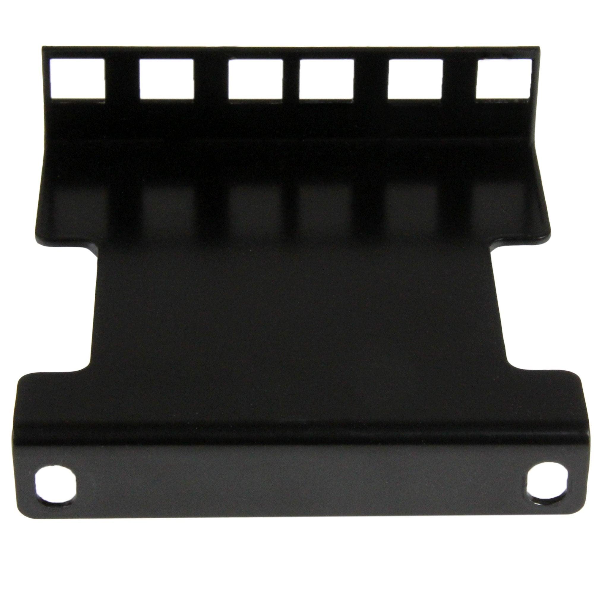 StarTech - Server 2U Server Rack Depth Extender Adapter Kit with 4e Adjustment - Black