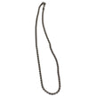 SteelTime Men's Oxidized Stainless Steel Fancy Link Chain Necklace