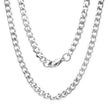 Steeltime Slim Cuban Chain Necklace