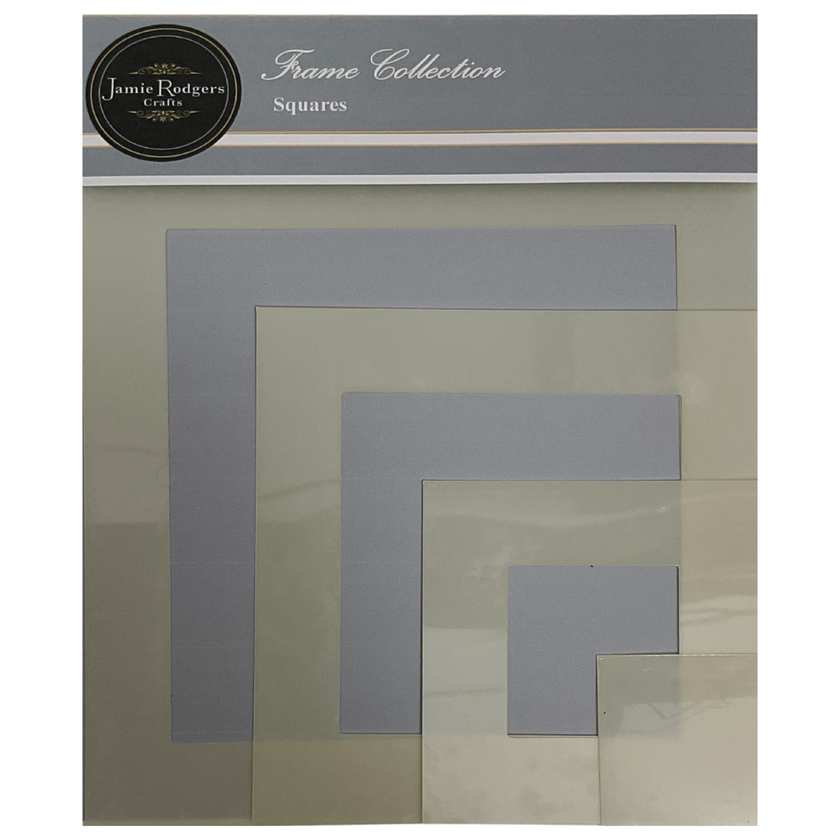 Jamie Rodgers Crafts - Square Frames Stencil Set