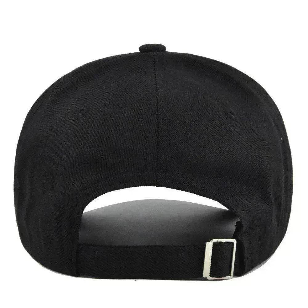 Stereo Embroidered Peaked Cap Hard Top Men's And Women's Hats Sun Hat