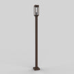 Poteau d’aluminium carré de 3’’ avec base soudée