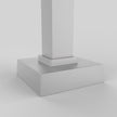Couvre-base pour poteau 3'' carré Stockholm - 1191