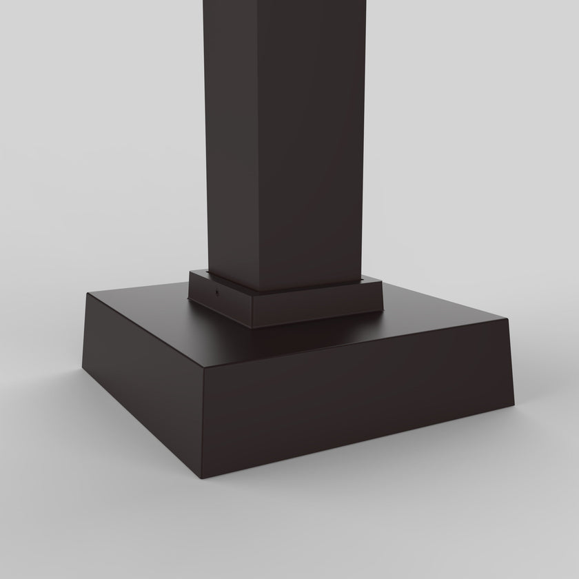 Couvre-base pour poteau 3'' carré Stockholm - 1191
