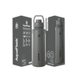 AquaFlask 1080ml (40oz) Stainless Steel Water Bottle with Sports Lid – Hot & Cold, Leakproof, BPA-Free