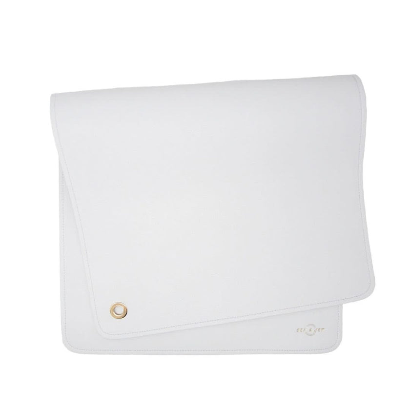 Vegan Leather Changing Mat | Black