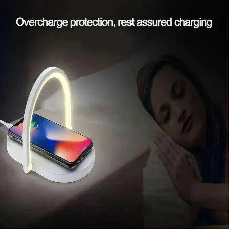 Stonego 3-in-1 Charger & Lamp: Fast 15W Charge