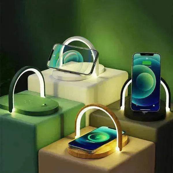 Stonego 3-in-1 Charger & Lamp: Fast 15W Charge