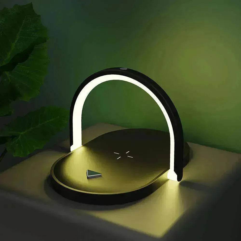 Stonego 3-in-1 Charger & Lamp: Fast 15W Charge